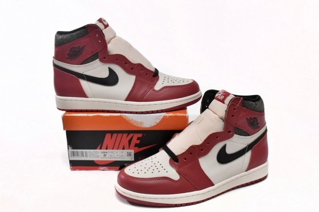 Jordan Chicago High 1 Retro DZ5485-612 Lost Found OG and 1116